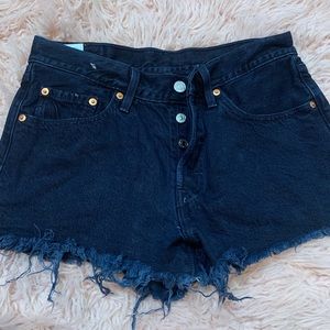 Denim Levi cut off shorts